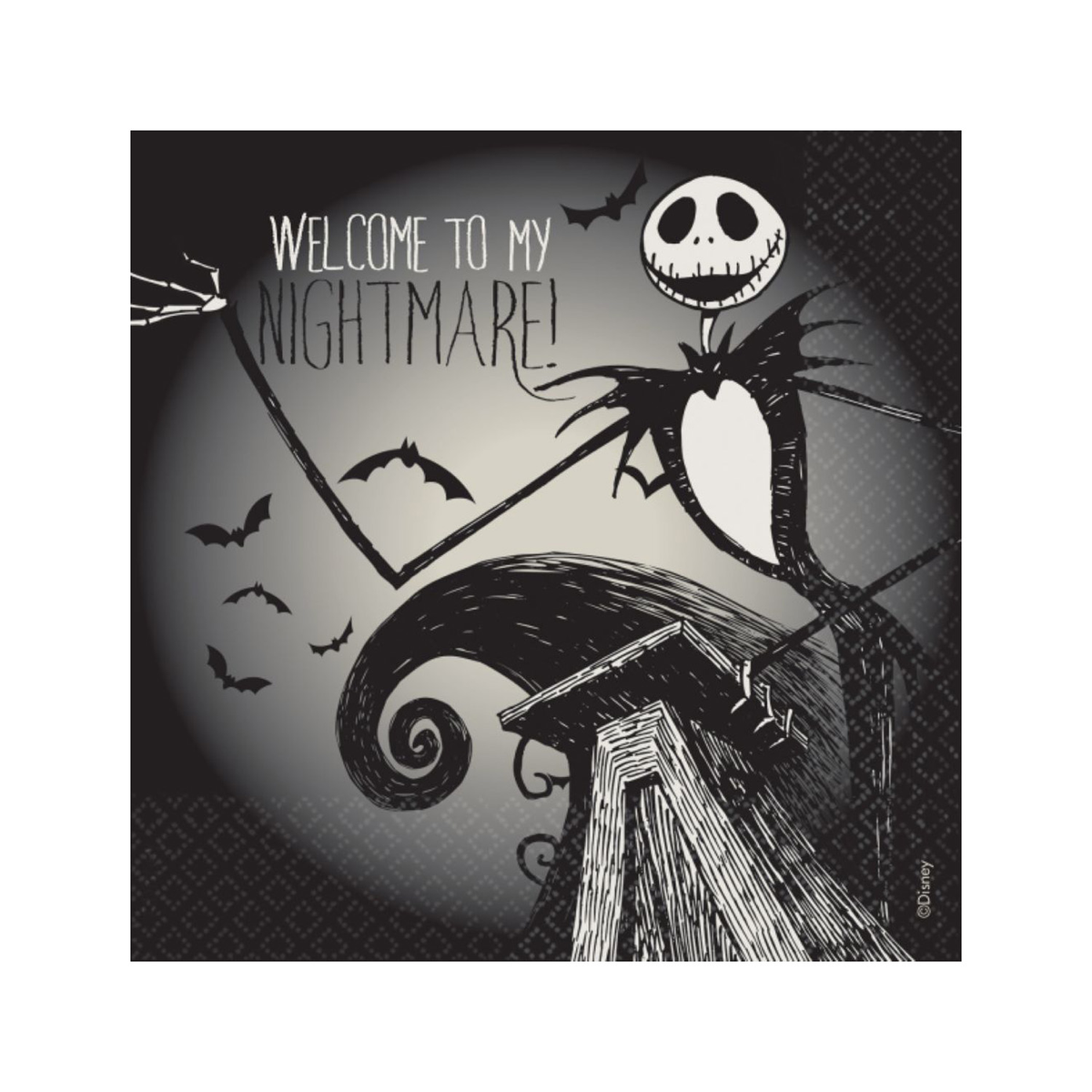 Servietten Nightmare Before Christmas | 16 St. 33 x 33 cm