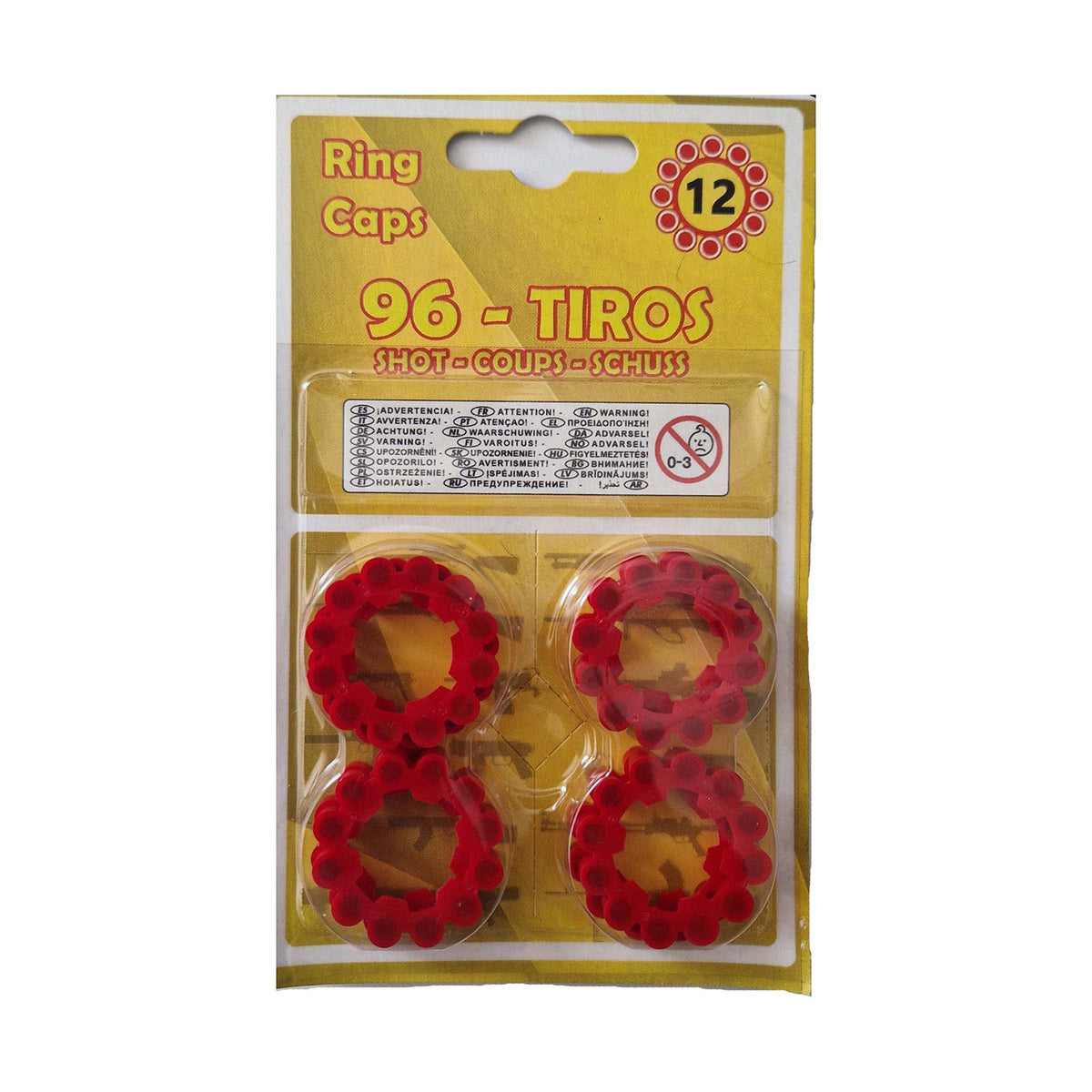 Gonher 96/12 Munitionsring Platzpatronen 12er | 96-Schuss