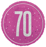 18"/Ø45cm Folienballon "Glitz Pink" | #70