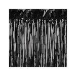 Türvorhang Lametta 100x200cm | Schwarz