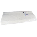 PAPSTAR Papiertischtuch Damastprägung eckig, 70x60 cm, weiß | Folie (250 Blätter)