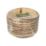 PAPSTAR 25 Schalen, Palmblatt "pure" rund