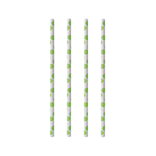 PAPSTAR 100 Trinkhalme, Papier Ø 6 mm