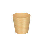 PAPSTAR 50 Fingerfood - Schalen, Holz "pure" rund