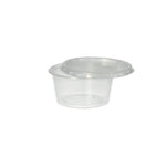 Starpak 50 Dressingbecher, PP rund Ø 7,1 cm transparent