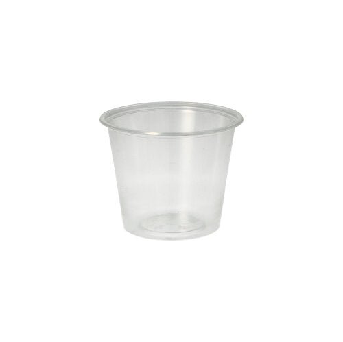 Starpak 50 Dressingbecher, PP rund Ø 7,1 cm transparent