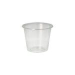 Starpak 50 Dressingbecher, PP rund Ø 7,1 cm transparent