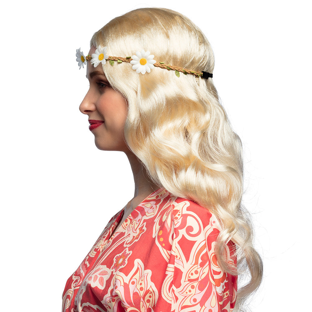 Perücke Damen "Joy Flower Power" | Blond