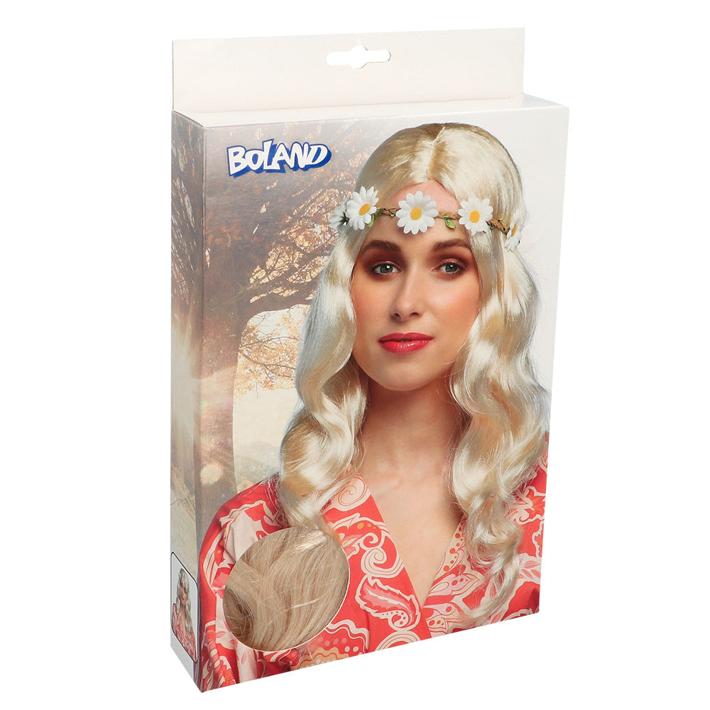 Perücke Damen "Joy Flower Power" | Blond
