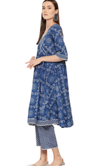 Bandhani Print Anarkali  Outfit In Germany