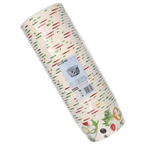 Starpak 45 Salatschalen, Pappe "To Go" Ø 15 cm "Salad"