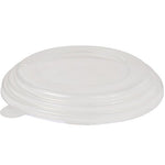 Starpak 45 Deckel für Salatschalen, PS "To Go" Ø 15 cm · 2 cm klar | Folie (45 Stück)