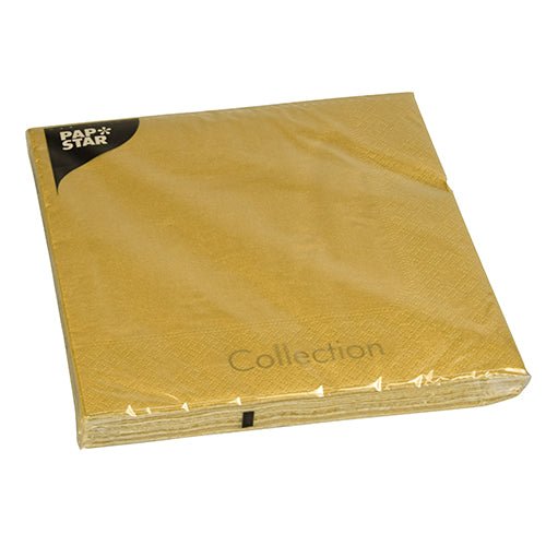 PAPSTAR 20 Servietten, 40 cm x 40 cm 3-lagig 1/4-Falz