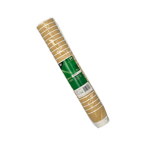 PAPSTAR 25 Trinkbecher, Pappe "To Go" Ripple Wall