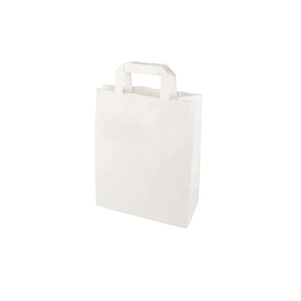 PAPSTAR 50 Tragetaschen, Papier mit Tragegriff