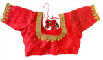 Silk Temple Coin Blouse