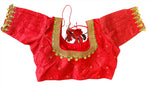 Silk Temple Coin Blouse