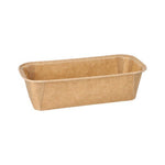 PAPSTAR 25 Backformen "pure" eckig braun