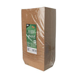 PAPSTAR 80 Snacktrays, Pappe "pure" braun "100% Fair"