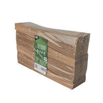 PAPSTAR 80 Snacktrays, Pappe "pure" braun "100% Fair"