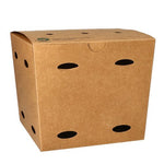 PAPSTAR 50 Pommes-Frites-Boxen, Pappe "pure" braun "100% Fair"