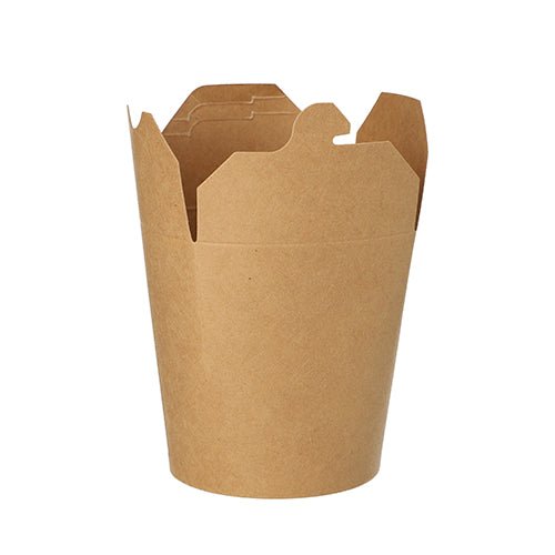 PAPSTAR 25 Snackboxen, Pappe eckig braun