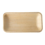 PAPSTAR 25 Tabletts, Palmblatt "pure" eckig