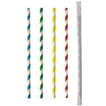 PAPSTAR 100 Trinkhalme, Papier Ø 6 mm