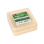 PAPSTAR 50 Fingerfood - Teller, Holz "pure"