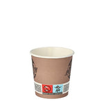 PAPSTAR 80 Trinkbecher, Pappe "Pure Joy"