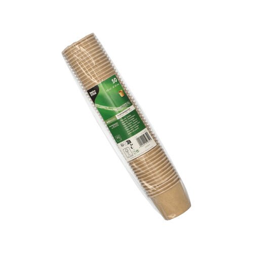 PAPSTAR 50 Portionsbecher, Pappe braun