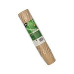 PAPSTAR 50 Portionsbecher, Pappe braun