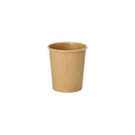 PAPSTAR 50 Portionsbecher, Pappe braun