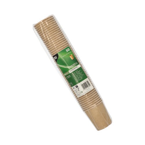 PAPSTAR 50 Portionsbecher, Pappe braun