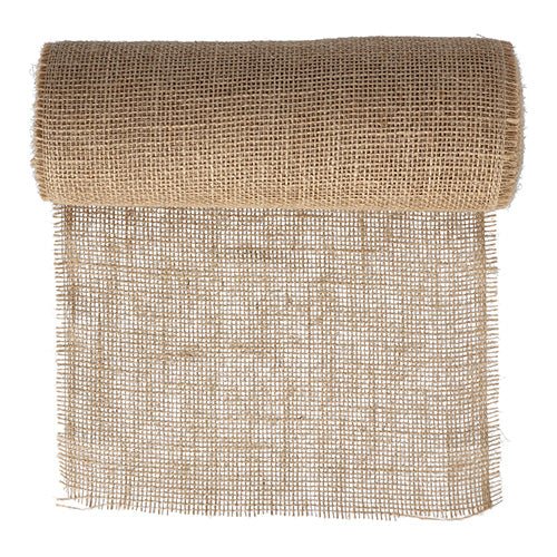 PAPSTAR Dekoband Jute 10 m natur auf Rolle