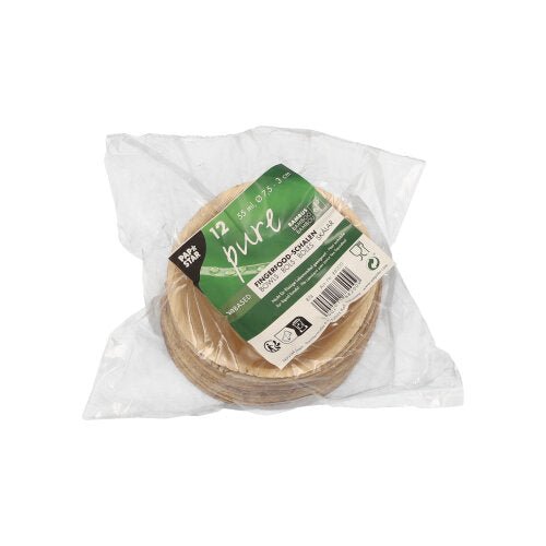 PAPSTAR 12 Fingerfood - Schalen, Bambus "pure"