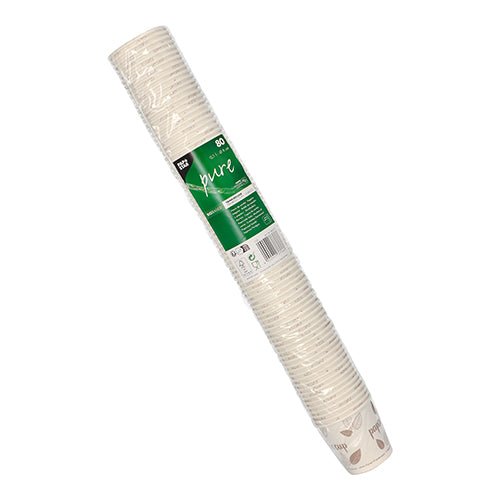 PAPSTAR 80 Trinkbecher, Pappe "pure"