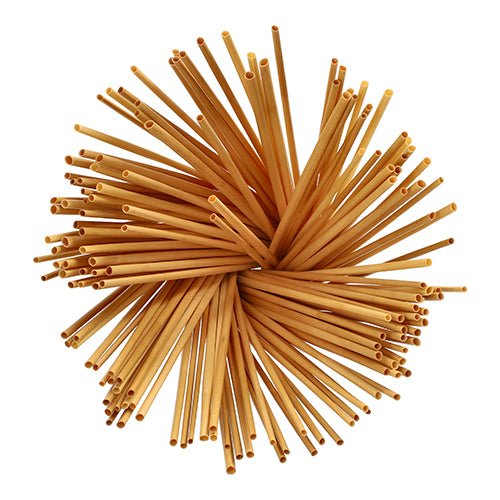 PAPSTAR Trinkhalme "pure" Ø 4 mm, 23 cm, umweltfreundlich | Spenderkarton (150 Stück)