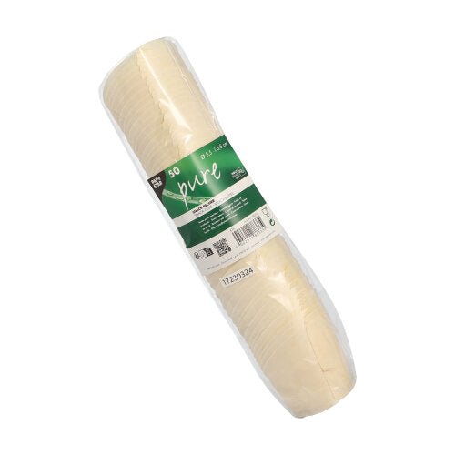 PAPSTAR 50 Snackbecher, Holz "pure" 7,2 cm Höhe