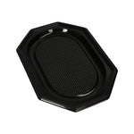 Starpak 10 Servierplatten, PET schwarz