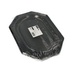 Starpak 10 Servierplatten, PET schwarz