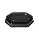 Starpak 10 Servierplatten, PET schwarz