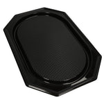 Starpak 10 Servierplatten, PET schwarz