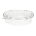 Starpak 25 Menüboxen mit Klappdeckeln, PP transparent 8-eckig - 5,9 cm x 21,5 cm x 21,5 cm