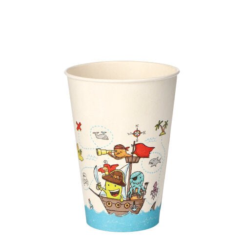 PAPSTAR 10 Trinkbecher, Pappe 0,2 L Ø 7 cm · 9,7 cm