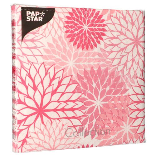PAPSTAR 20 Servietten, 40 cm x 40 cm 3-lagig 1/4-Falz