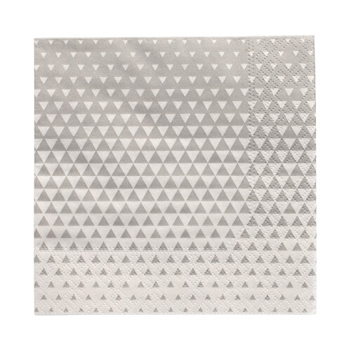 PAPSTAR 20 Servietten, 25 cm x 25 cm 3-lagig 1/4-Falz
