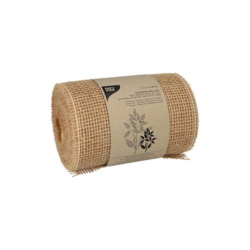 PAPSTAR Dekoband Jute 10 m natur auf Rolle