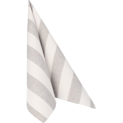 PAPSTAR 50 Servietten "ROYAL Collection" 1/4-Falz 40 x 40 cm grau