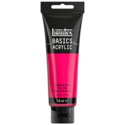 LIQUITEX Basics ACRYL - 987 Rosa Fluoreszent (118ml)
